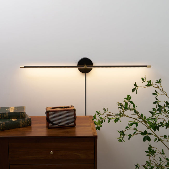 Minimalist Linear LED Plug - in Wall Lamp - Simprolos