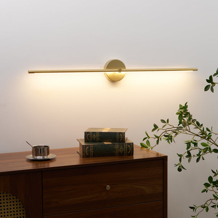 Minimalist Linear LED Plug - in Wall Lamp - Simprolos