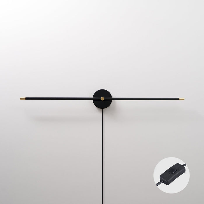 Minimalist Linear LED Plug - in Wall Lamp - Simprolos