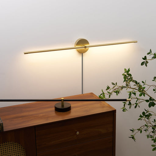 Minimalist Linear LED Plug - in Wall Lamp - Simprolos