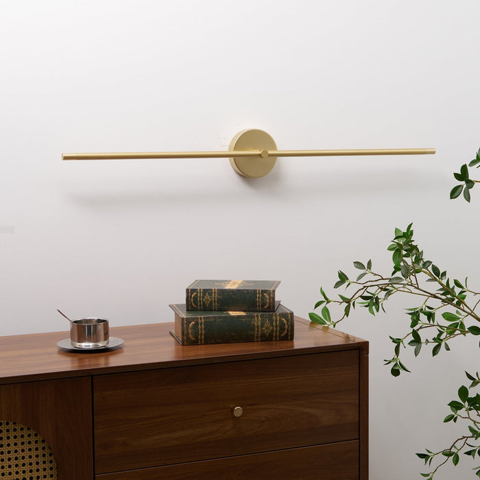 Minimalist Linear LED Plug - in Wall Lamp - Simprolos