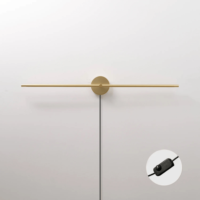 Minimalist Linear LED Plug - in Wall Lamp - Simprolos