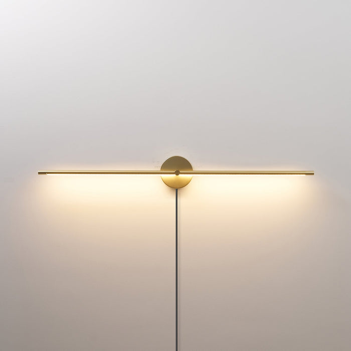 Minimalist Linear LED Plug - in Wall Lamp - Simprolos