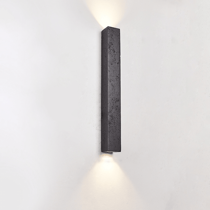 Minimalist Stone Finish Wall Lamp - Simprolos