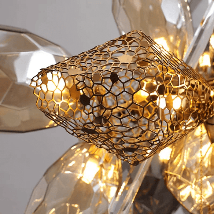 Modern Art Glass Crystal Chandelier - Simprolos