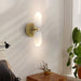 Modern Double Head Led Bedside Indoor Wall Sconce - Simprolos