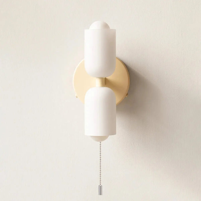 Modern Double Head Led Bedside Indoor Wall Sconce - Simprolos