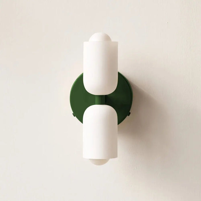 Modern Double Head Led Bedside Indoor Wall Sconce - Simprolos