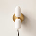Modern Double Head Led Bedside Indoor Wall Sconce - Simprolos