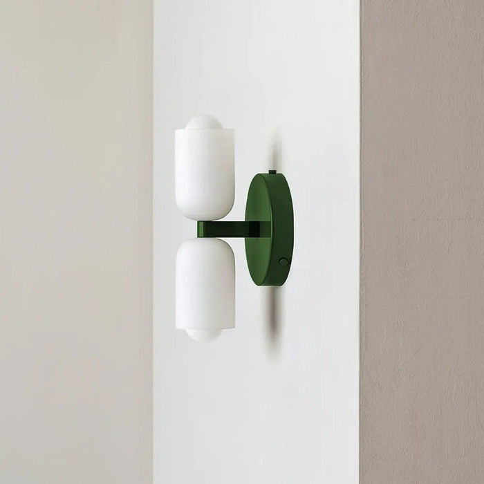 Modern Double Head Led Bedside Indoor Wall Sconce - Simprolos