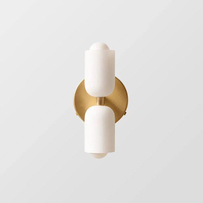 Modern Double Head Led Bedside Indoor Wall Sconce - Simprolos