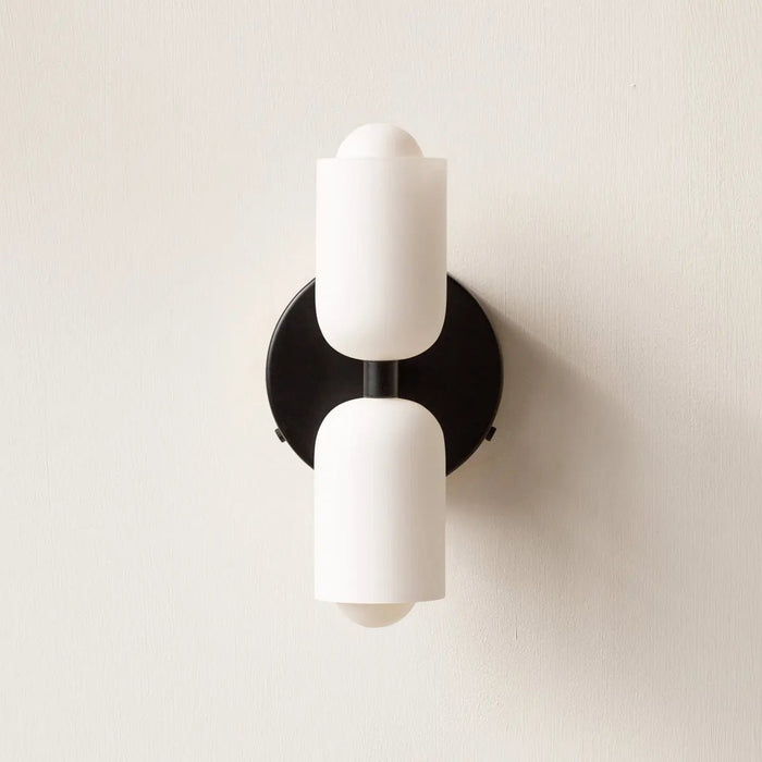 Modern Double Head Led Bedside Indoor Wall Sconce - Simprolos