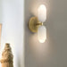 Modern Double Head Led Bedside Indoor Wall Sconce - Simprolos