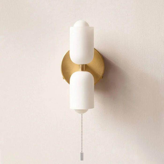 Modern Double Head Led Bedside Indoor Wall Sconce - Simprolos