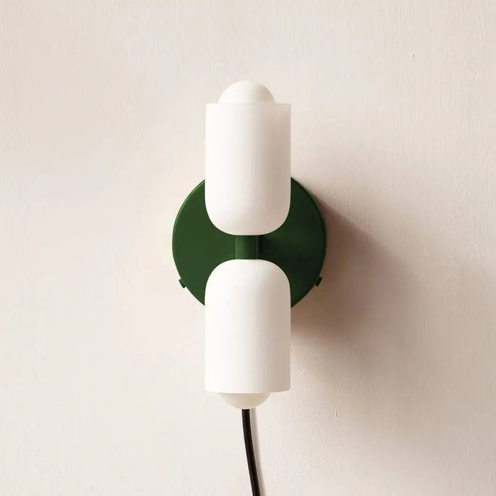Modern Double Head Led Bedside Indoor Wall Sconce - Simprolos