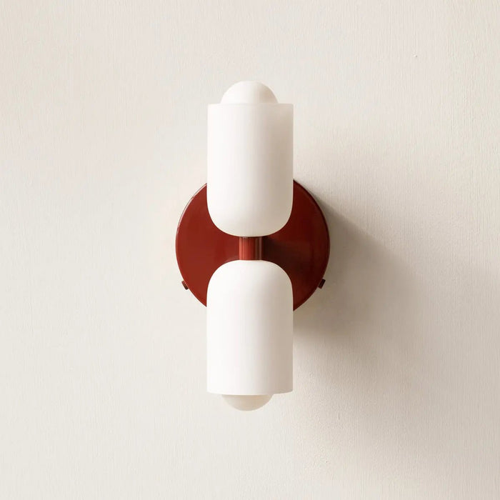 Modern Double Head Led Bedside Indoor Wall Sconce - Simprolos
