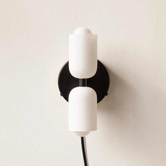 Modern Double Head Led Bedside Indoor Wall Sconce - Simprolos