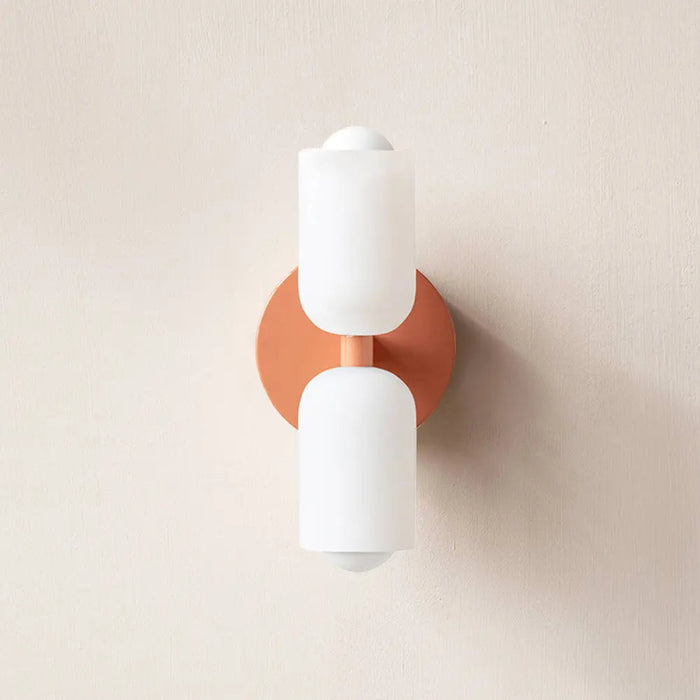 Modern Double Head Led Bedside Indoor Wall Sconce - Simprolos