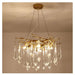Modern Glass Teardrop Tiered Chandelier - Simprolos