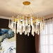 Modern Glass Teardrop Tiered Chandelier - Simprolos