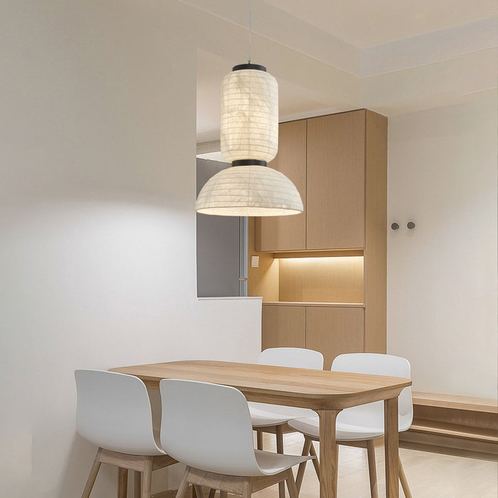 Modern Silk Pendant Light - Simprolos