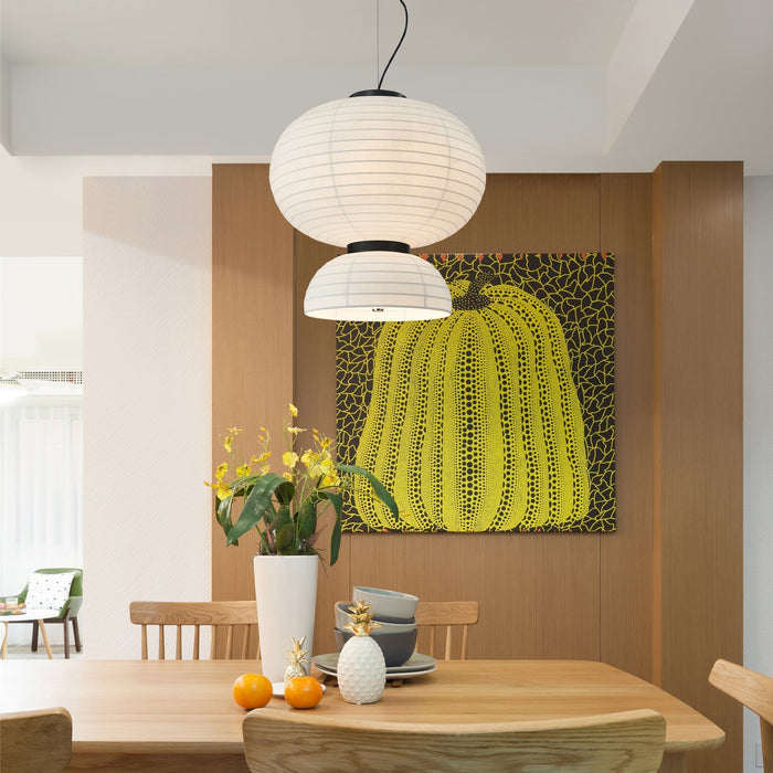 Modern Silk Pendant Light - Simprolos