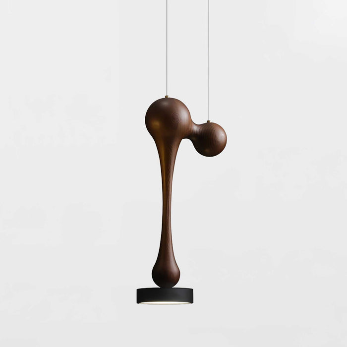 Molecule Wooden Pendant Light - Simprolos