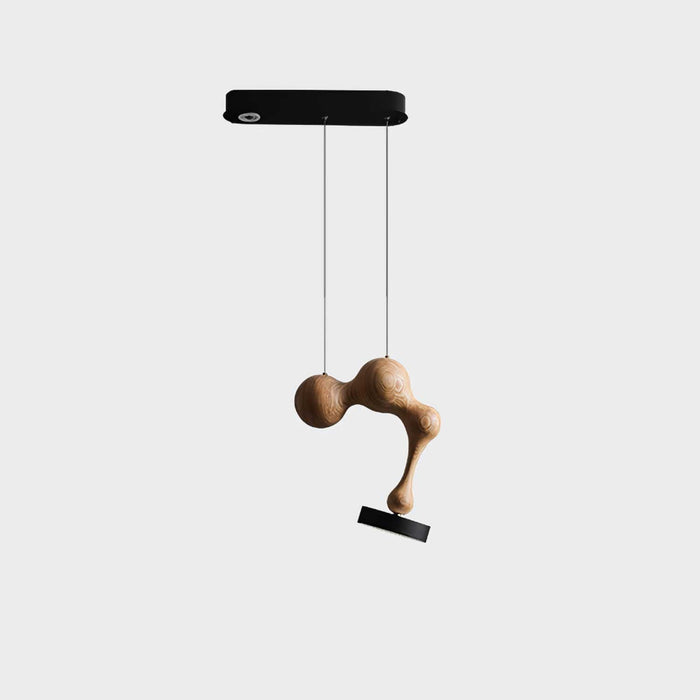 Molecule Wooden Pendant Light - Simprolos