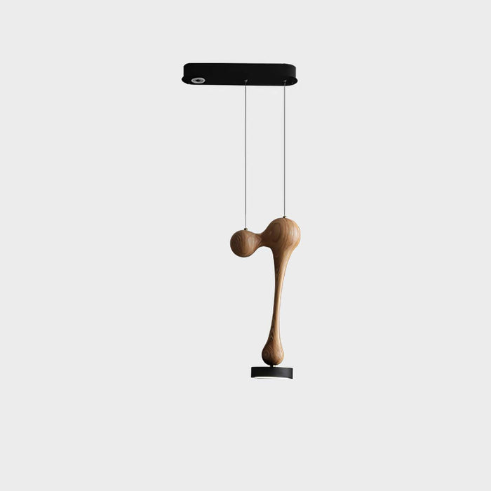 Molecule Wooden Pendant Light - Simprolos