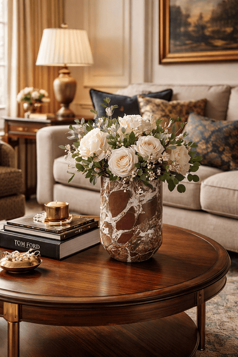 Monaco Marble Vase - Simprolos