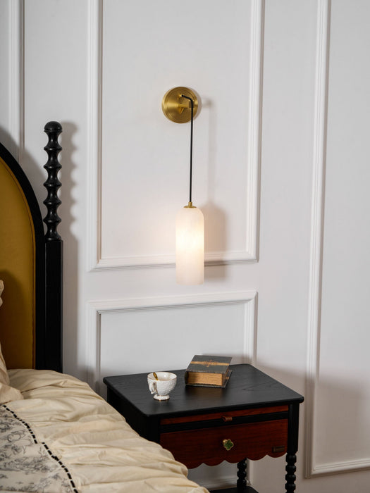 Monty Alabaster Wall Lamp - Simprolos