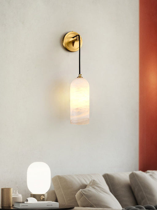 Monty Alabaster Wall Lamp - Simprolos