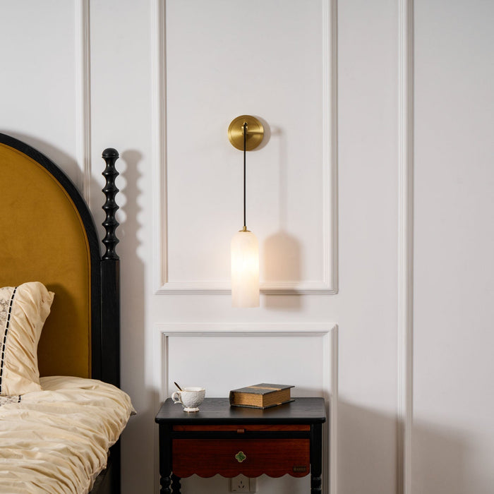 Monty Alabaster Wall Lamp - Simprolos