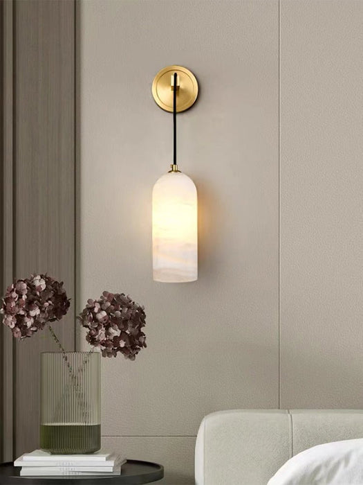 Monty Alabaster Wall Lamp - Simprolos