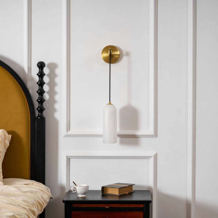 Monty Alabaster Wall Lamp - Simprolos