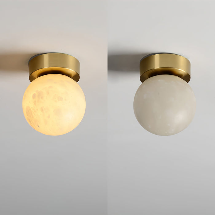 Moon Alabaster Ceiling Light - Simprolos