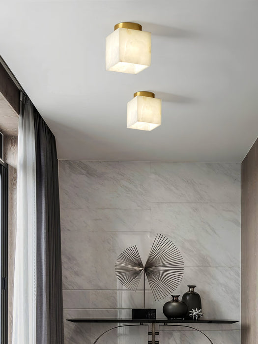 Moon Alabaster Ceiling Light - Simprolos