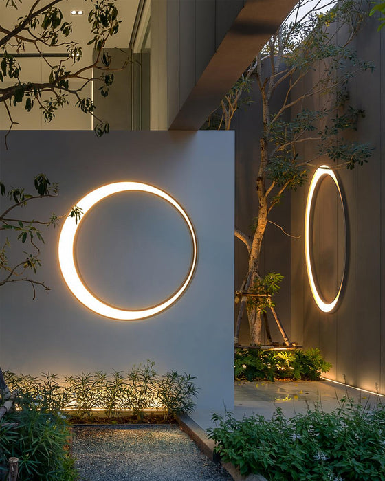 Moon Outdoor Wall Lamp - Simprolos