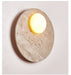 Moonwake Travertine Sconce - Simprolos
