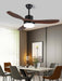 Morty Adams Wooden 48"/52" Ceiling Fan Light - Simprolos