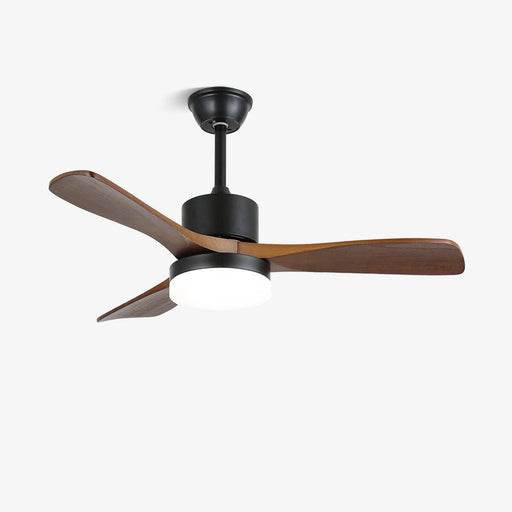 Morty Adams Wooden 48"/52" Ceiling Fan Light - Simprolos
