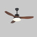 Morty Adams Wooden 48"/52" Ceiling Fan Light - Simprolos