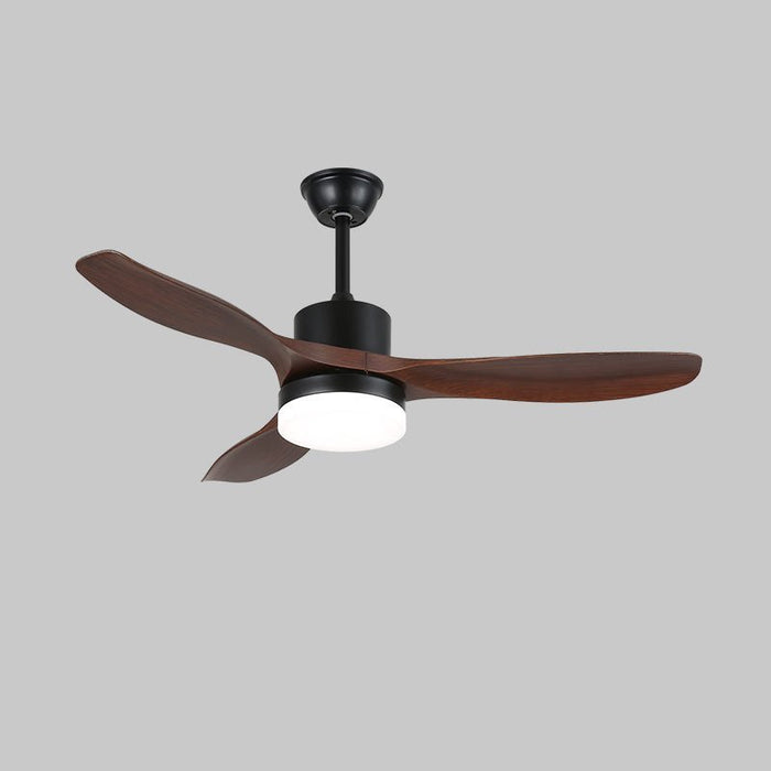 Morty Adams Wooden 48"/52" Ceiling Fan Light - Simprolos