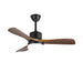Morty Adams Wooden 48"/52" Ceiling Fan Light - Simprolos