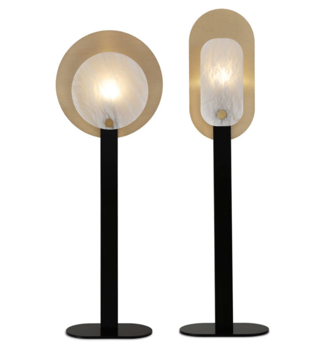 Mosaic Elegance Alabaster Floor Lamp - Simprolos