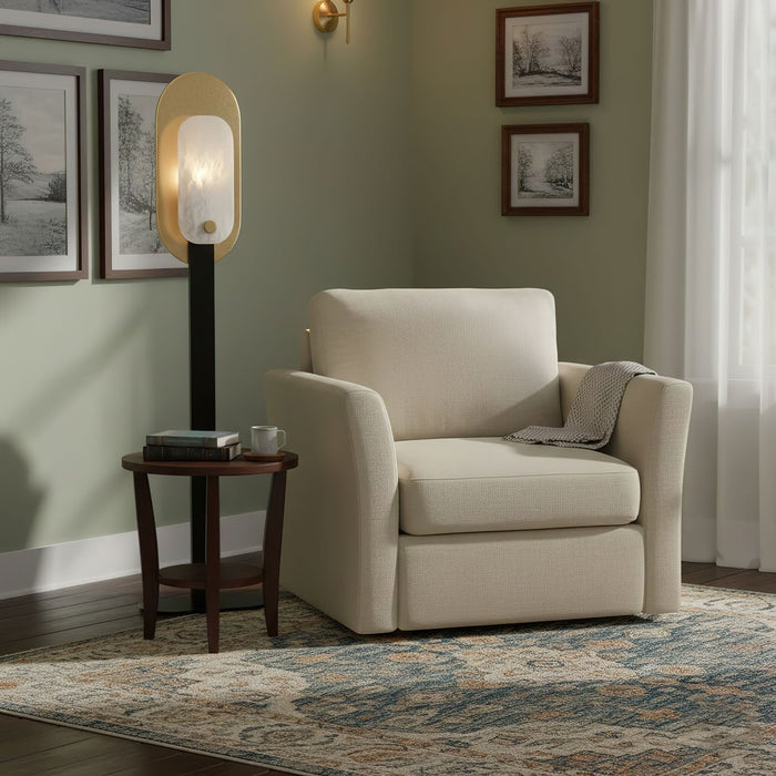 Mosaic Elegance Alabaster Floor Lamp - Simprolos