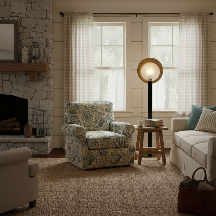 Mosaic Elegance Alabaster Floor Lamp - Simprolos