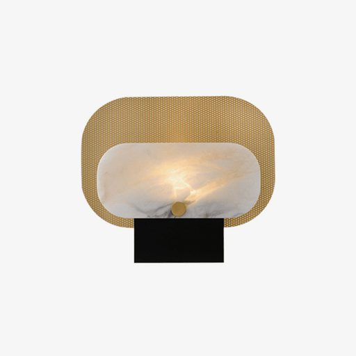 Mosaic Elegance Alabaster Table Lamp - Simprolos