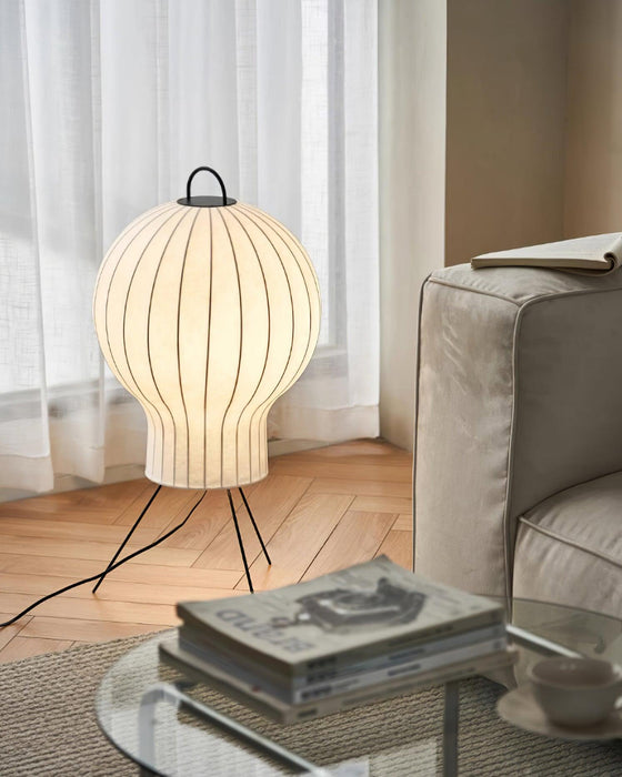 Mudusa Fabric Balloon Table Lamp - Simprolos