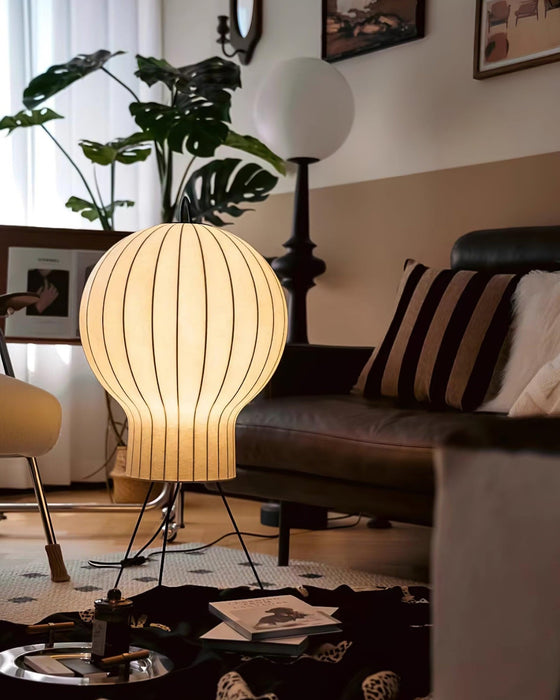 Mudusa Fabric Balloon Table Lamp - Simprolos